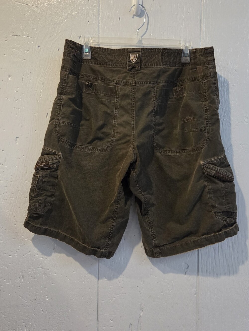 Kuhl Men's Cargo Shorts - Olive Green
